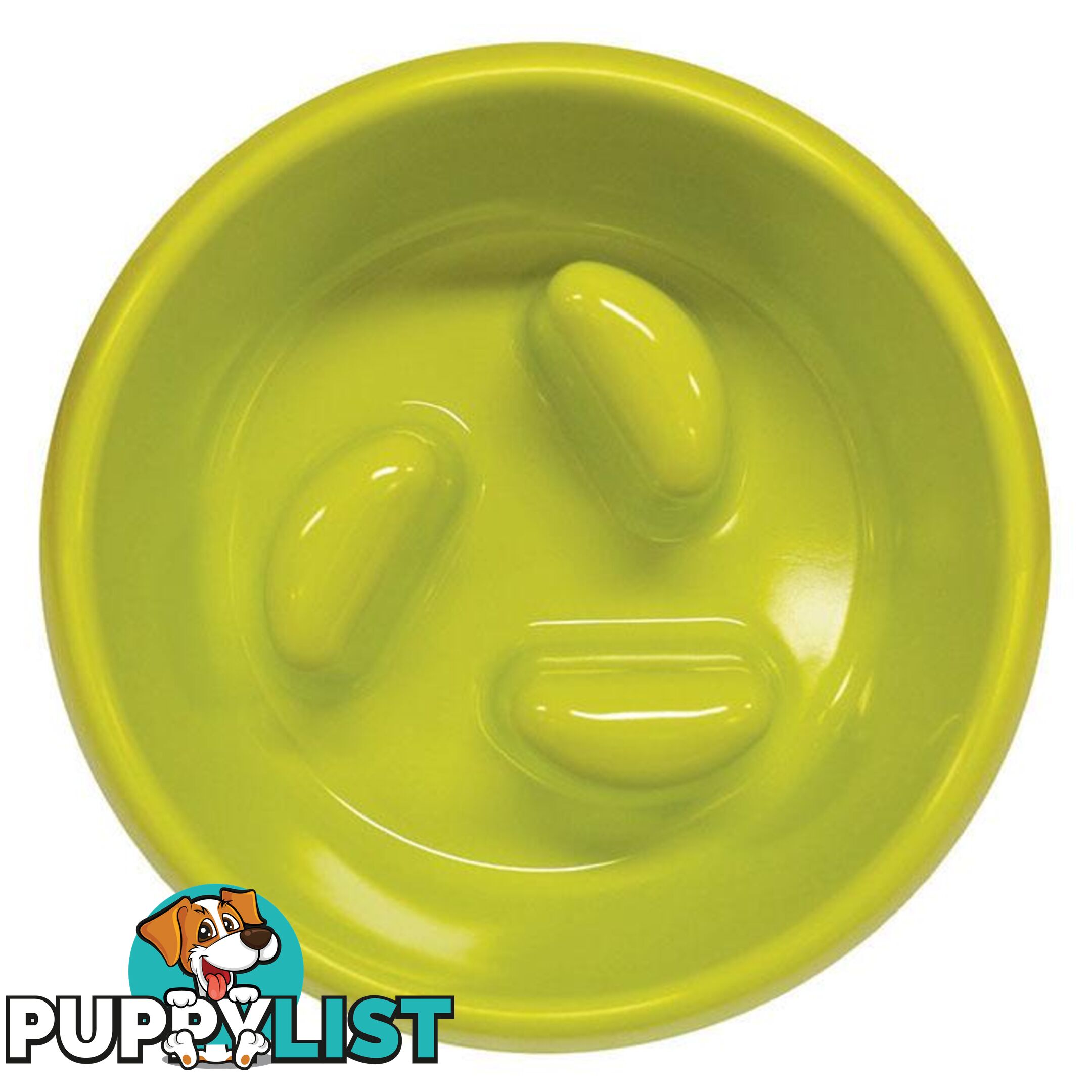Scream Round Slow-Down Pillar Bowl Loud Green - PPP-49-SB04065
