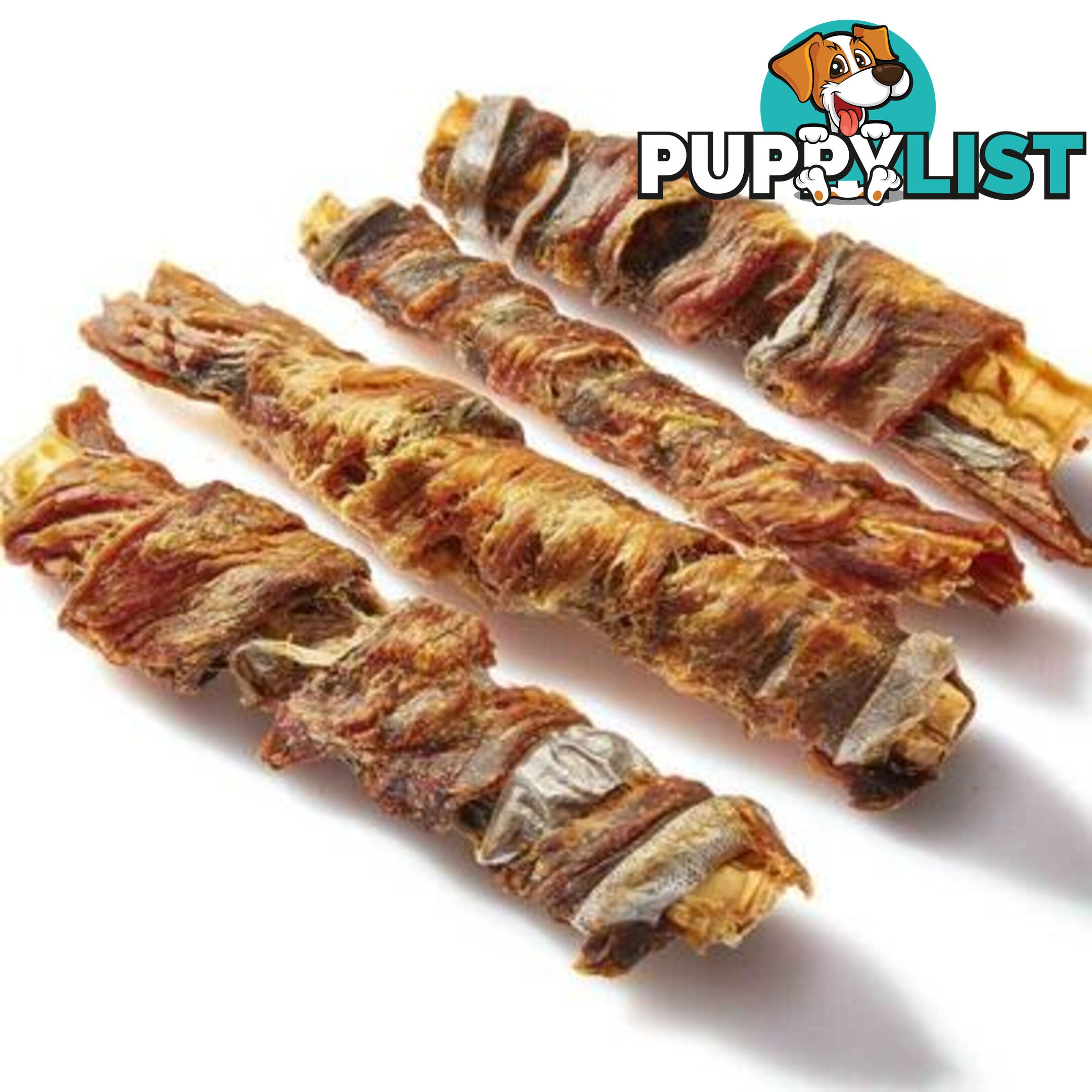 Fish Twisters 6pk - Aussie Pooch - AP-FISTWIST6