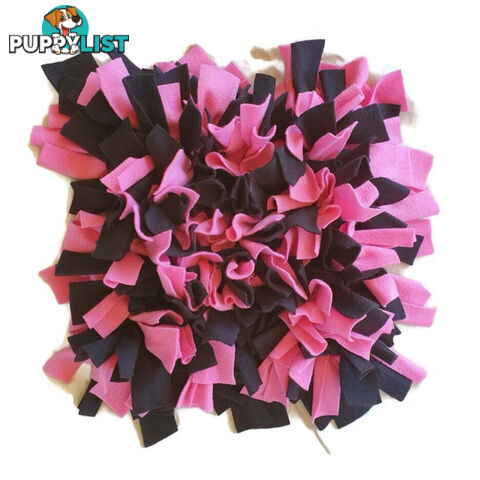 Snuffle Mats - Premium Heavy Duty Rubber Based - Pet Treat Play - Calms Anxiety - Slow Feeder - SNUFFLE-MED-NVGR