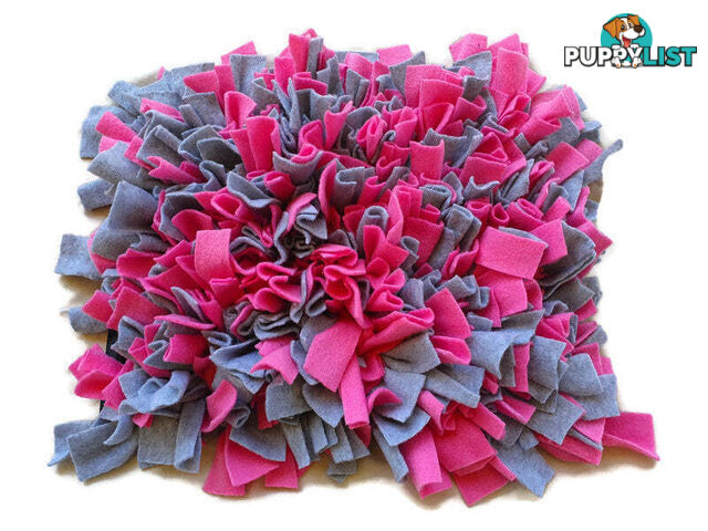 Snuffle Mats - Premium Heavy Duty Rubber Based - Pet Treat Play - Calms Anxiety - Slow Feeder - SNUFFLE-MED-NVGR