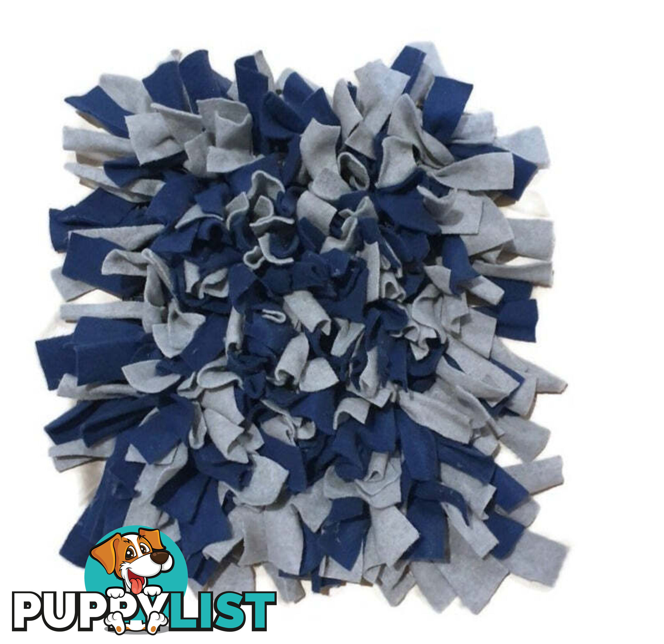 Snuffle Mats - Premium Heavy Duty Rubber Based - Pet Treat Play - Calms Anxiety - Slow Feeder - SNUFFLE-MED-NVGR