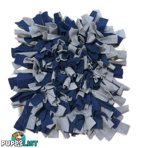 Snuffle Mats - Premium Heavy Duty Rubber Based - Pet Treat Play - Calms Anxiety - Slow Feeder - SNUFFLE-MED-NVGR