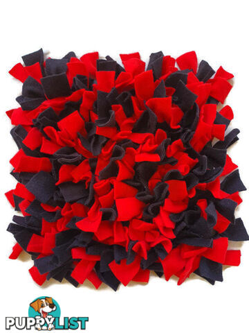 Snuffle Mats - Premium Heavy Duty Rubber Based - Pet Treat Play - Calms Anxiety - Slow Feeder - SNUFFLE-MED-NVGR