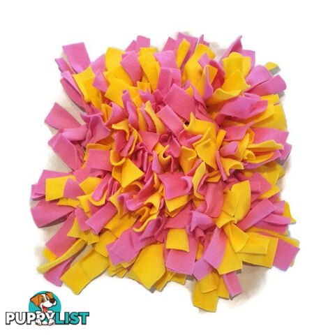 Snuffle Mats - Premium Heavy Duty Rubber Based - Pet Treat Play - Calms Anxiety - Slow Feeder - SNUFFLE-MED-NVGR