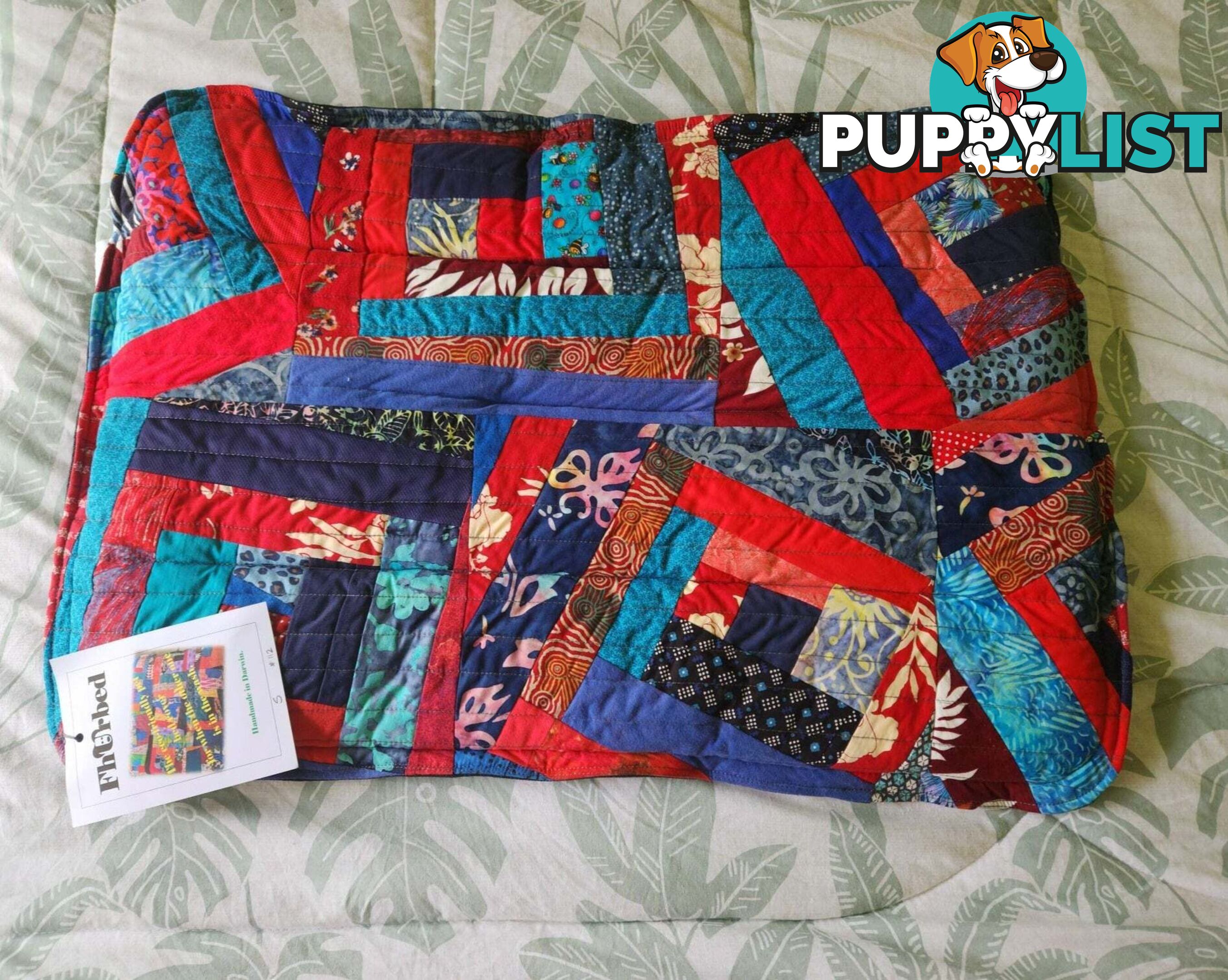 Eco-Friendly Cover - Hand Made Pet Bed - Fhurbeds - FBCL126