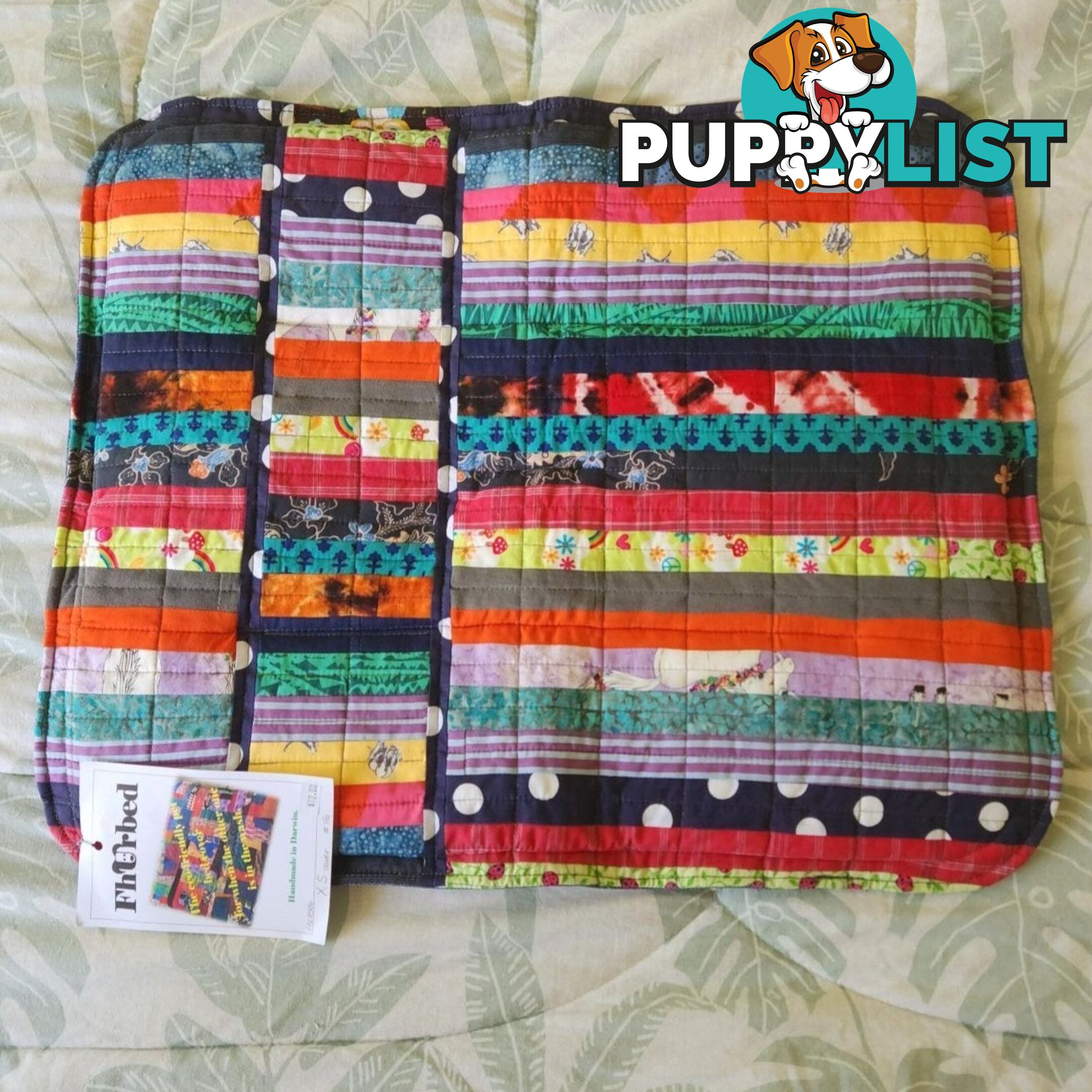 Eco-Friendly Cover - Hand Made Pet Bed - Fhurbeds - FBCL126