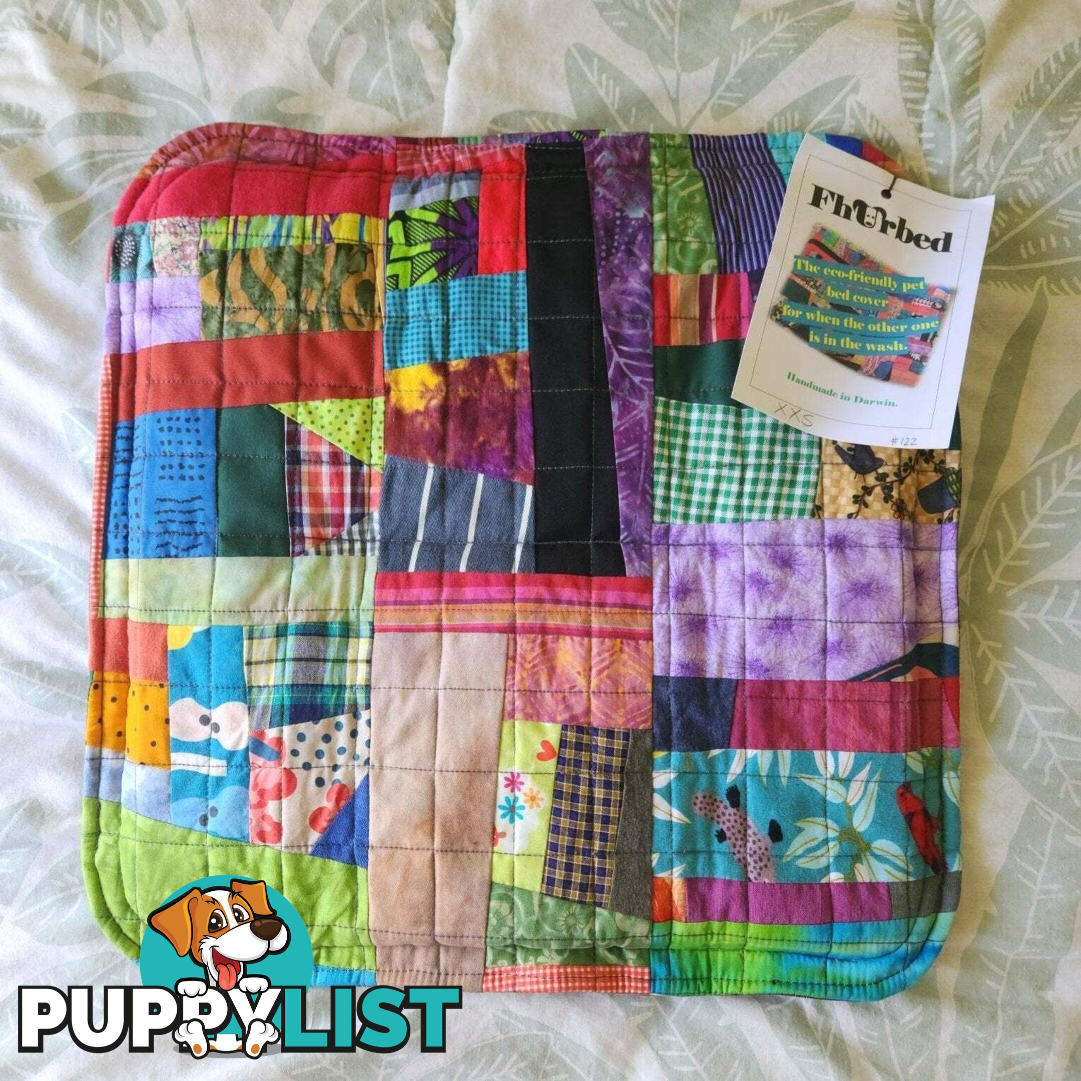 Eco-Friendly Cover - Hand Made Pet Bed - Fhurbeds - FBCL126