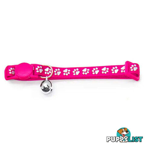 REFLECTIVE CAT COLLAR - BAINBRIDGE - BB-A7125-RED