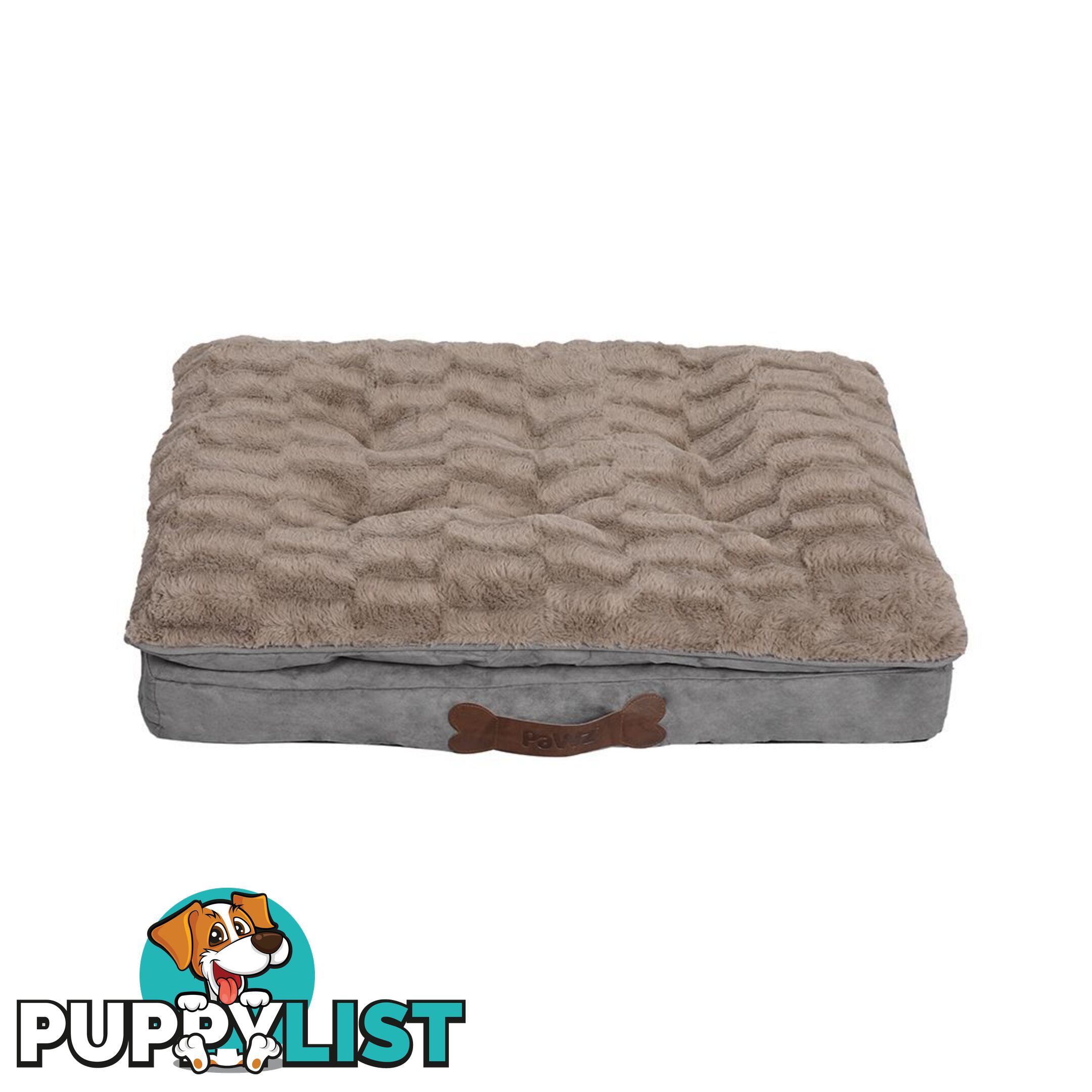 Dog Calming Bed Pet Cat Removable Cover Washable Orthopedic Memory Foam PaWz - WB-PT1058-XL-KH