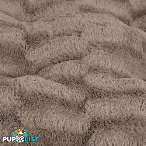 Dog Calming Bed Pet Cat Removable Cover Washable Orthopedic Memory Foam PaWz - WB-PT1058-XL-KH