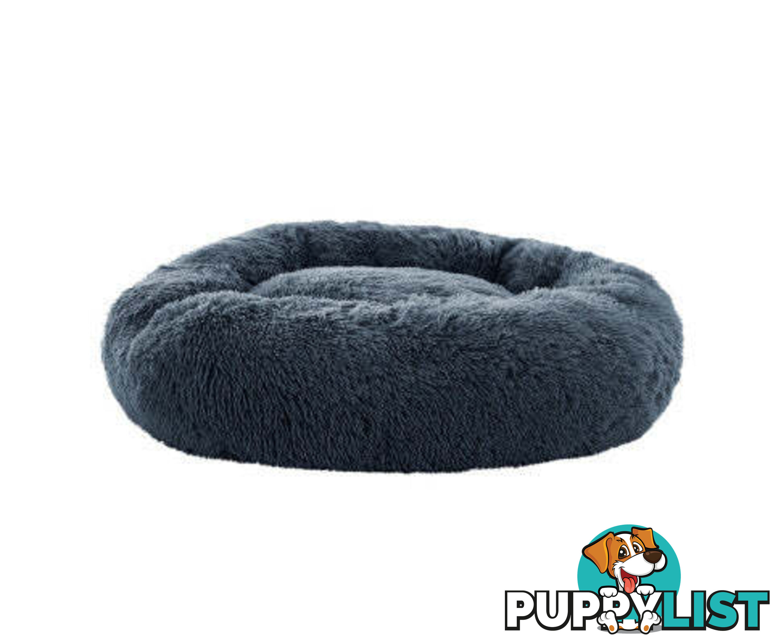 Pet Bed Dog Cat Calming Bed Sleeping Comfy Washable - PET-BED-D90-WHBR