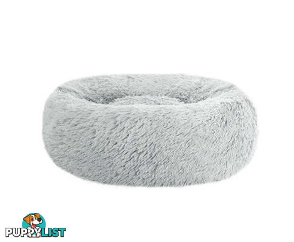 Pet Bed Dog Cat Calming Bed Sleeping Comfy Washable - PET-BED-D90-WHBR