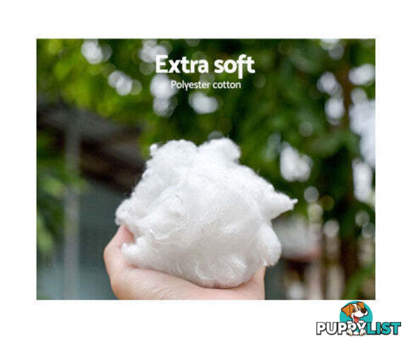 Pet Bed Dog Cat Calming Bed Sleeping Comfy Washable - PET-BED-D90-WHBR