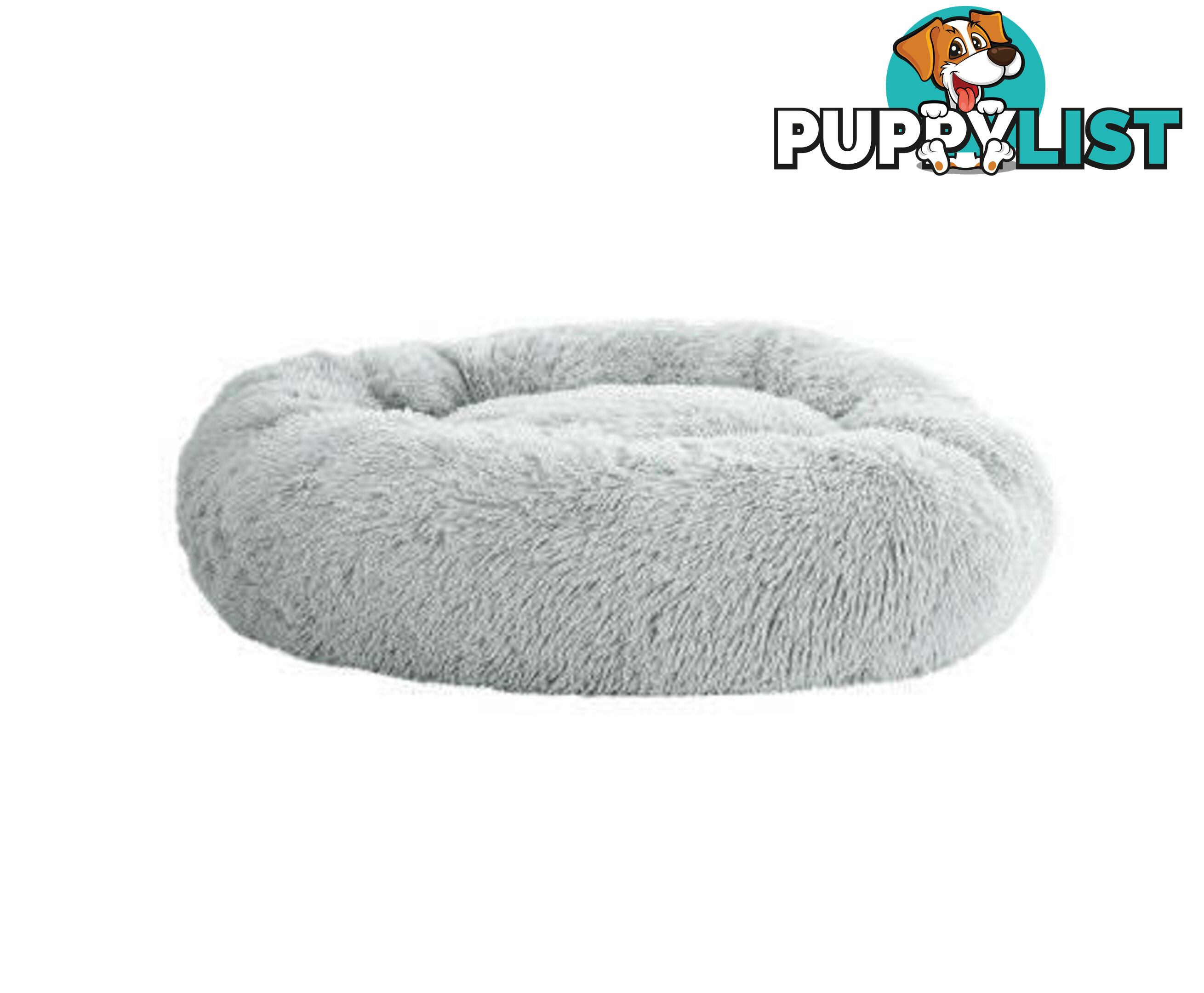 Pet Bed Dog Cat Calming Bed Sleeping Comfy Washable - PET-BED-D90-WHBR