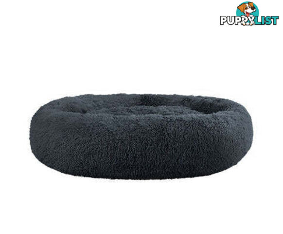 Pet Bed Dog Cat Calming Bed Sleeping Comfy Washable - PET-BED-D90-WHBR