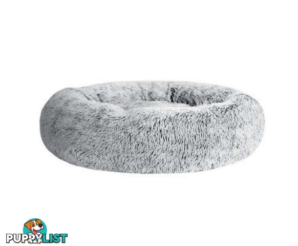 Pet Bed Dog Cat Calming Bed Sleeping Comfy Washable - PET-BED-D90-WHBR