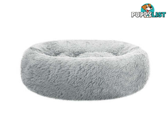 Pet Bed Dog Cat Calming Bed Sleeping Comfy Washable - PET-BED-D90-WHBR