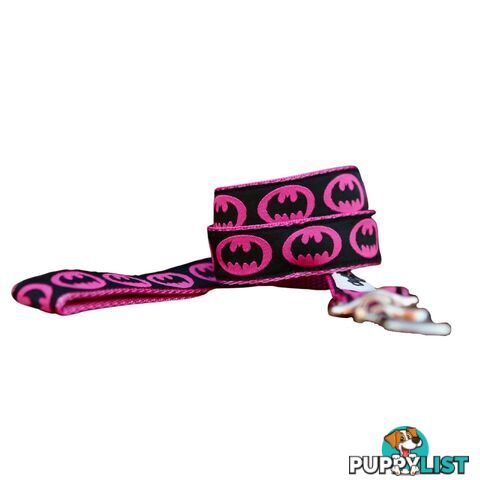 Batgirl Dog Lead / Dog Leash - Hand Made by The Bark Side - TBSLDBAT201.2