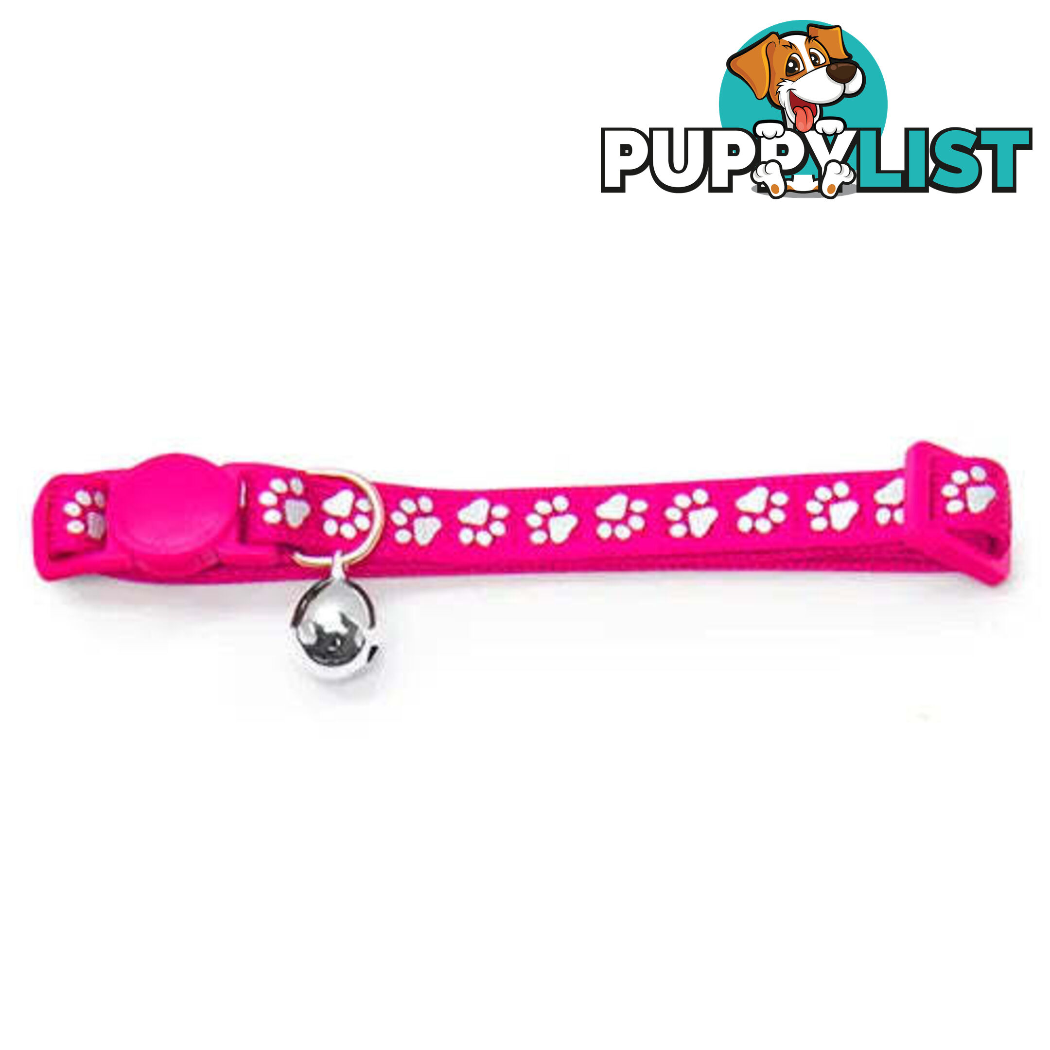 REFLECTIVE CAT COLLAR - BAINBRIDGE - BB-A7125-PNK
