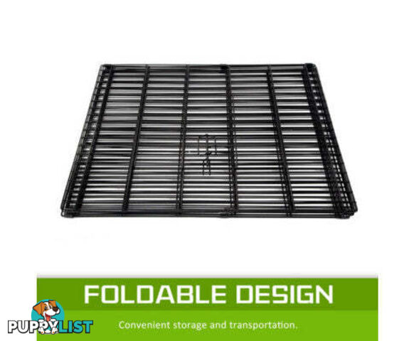 Paw Mate Pet Playpen 8 Panel Foldable Dog Exercise Enclosure Fence Cage - V274-PET-PP24