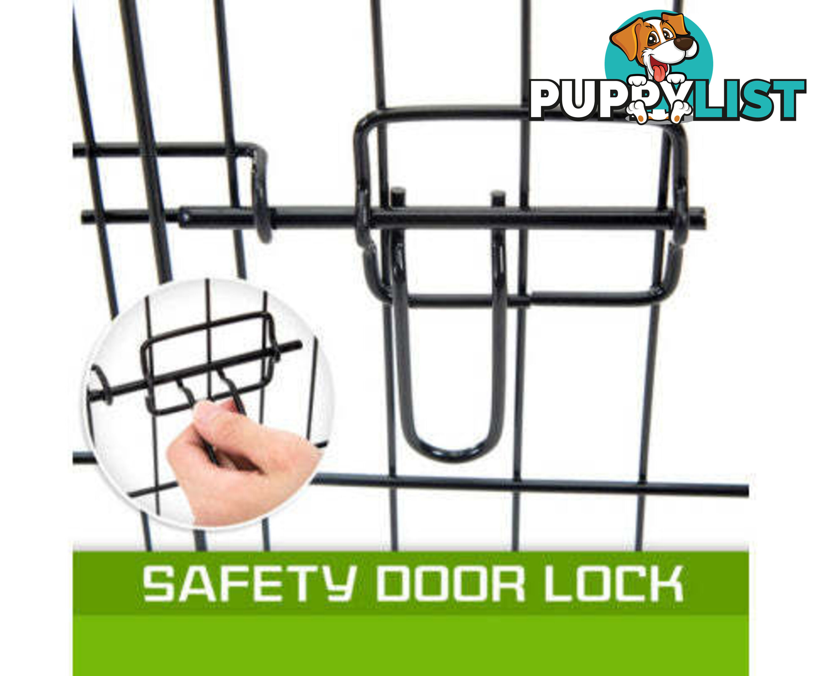 Paw Mate Pet Playpen 8 Panel Foldable Dog Exercise Enclosure Fence Cage - V274-PET-PP24