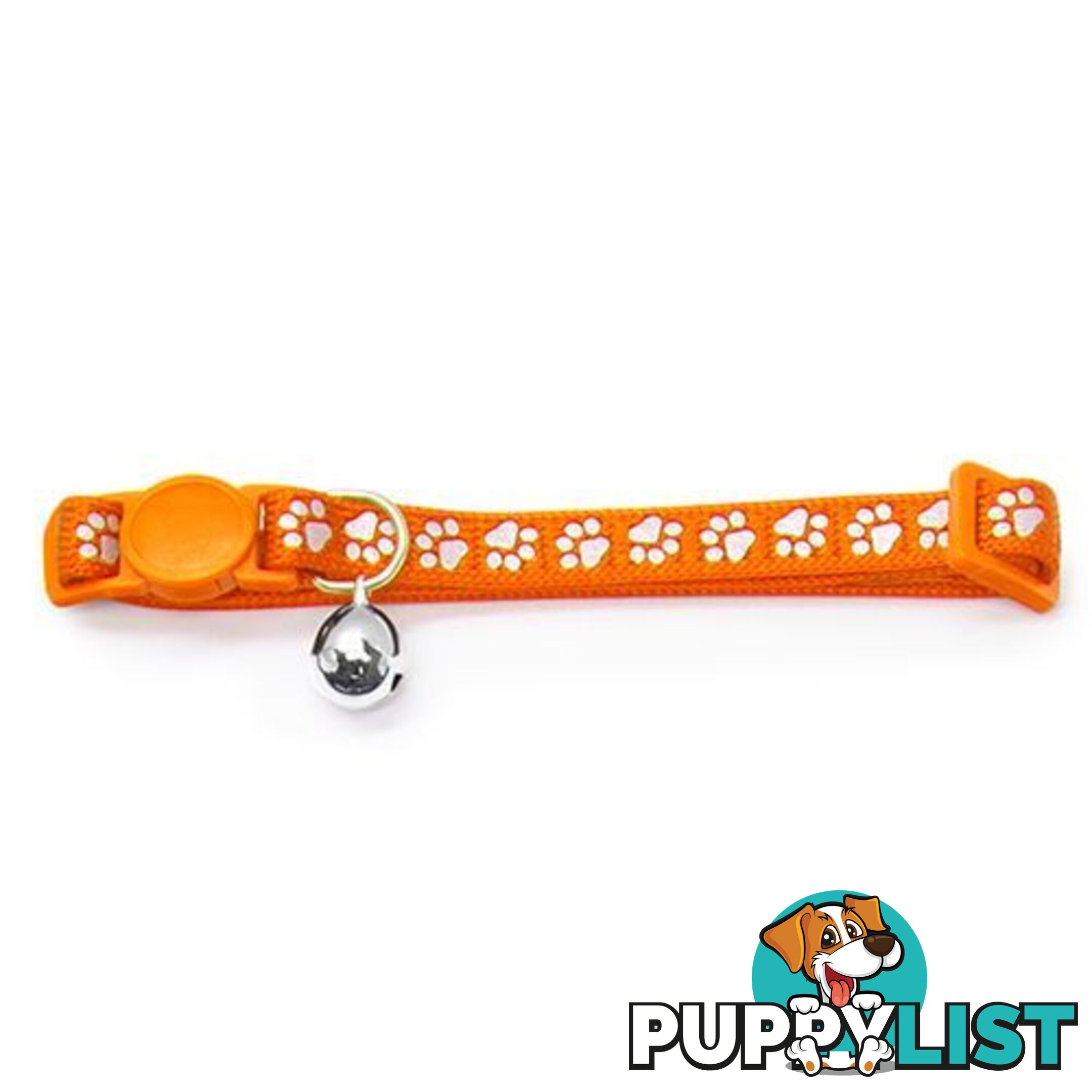 REFLECTIVE CAT COLLAR - BAINBRIDGE - BB-A7125-ORG