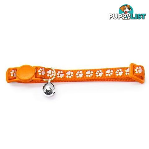 REFLECTIVE CAT COLLAR - BAINBRIDGE - BB-A7125-ORG