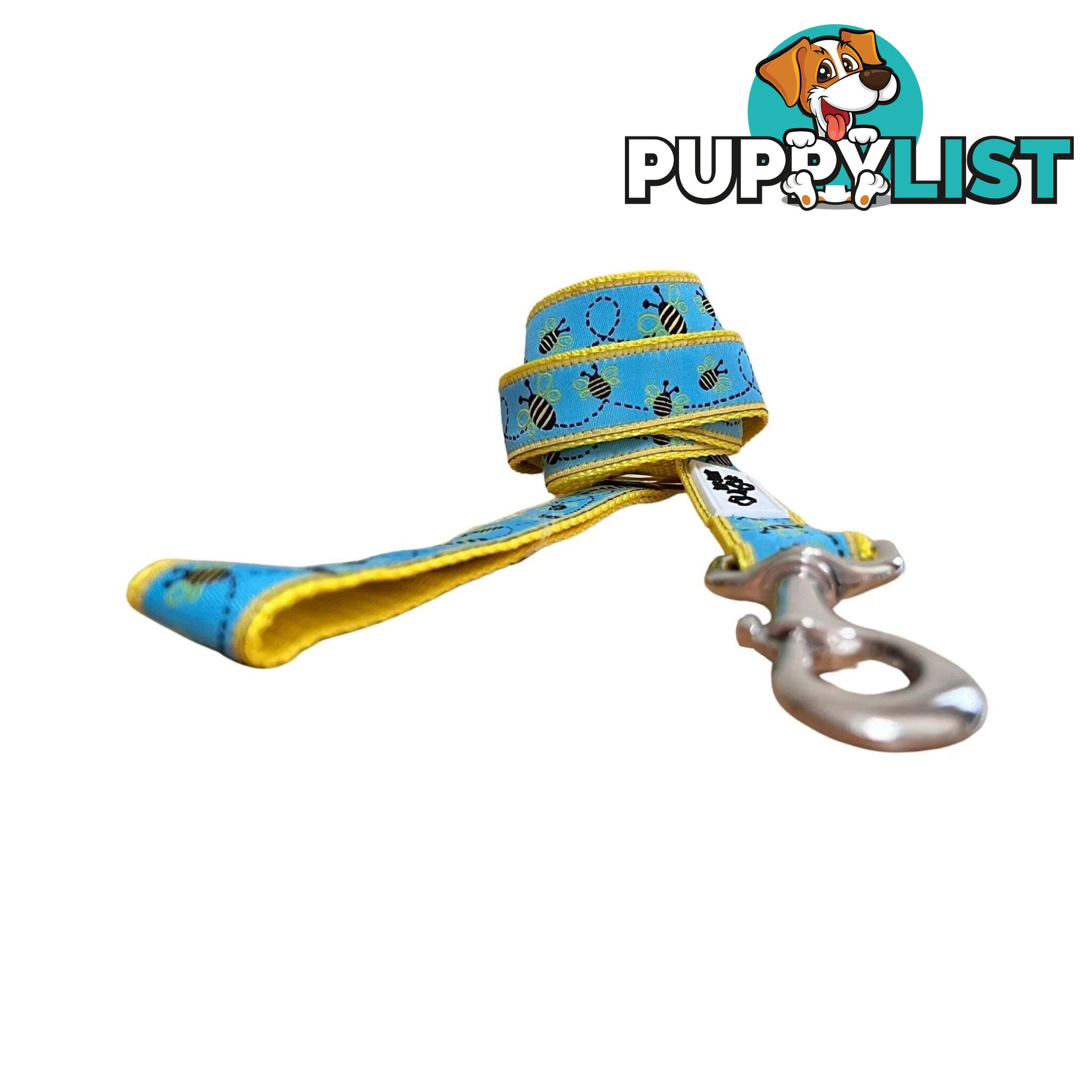 Bumble Bee Dog Lead / Dog Leash - Hand Made by The Bark Side - TBSLDBUM251.8