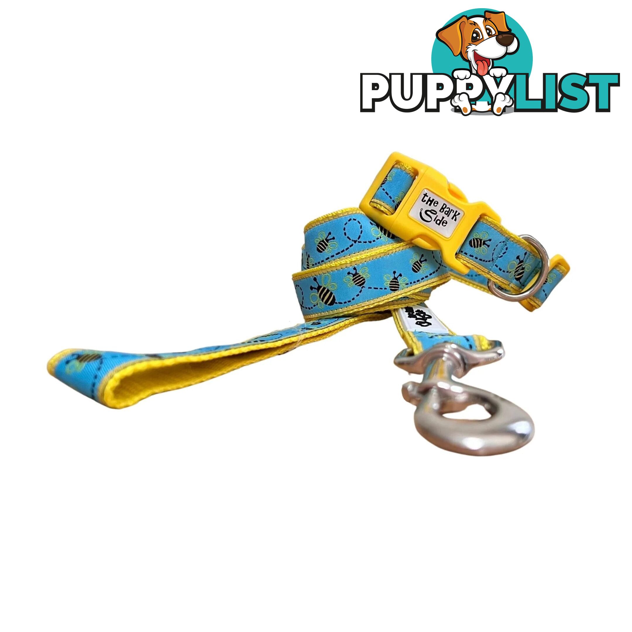 Bumble Bee Dog Lead / Dog Leash - Hand Made by The Bark Side - TBSLDBUM251.8