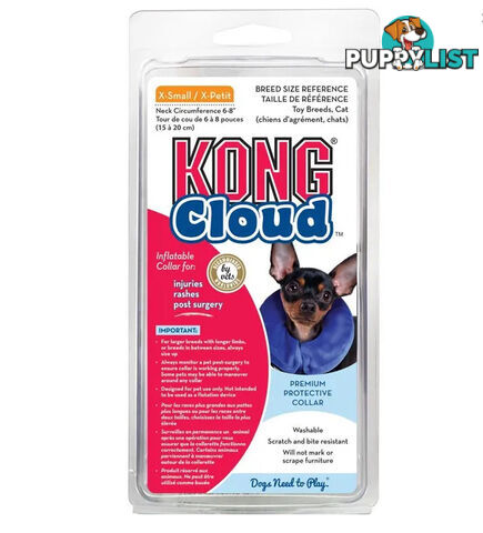 KONG Cloud Inflatable Collar - WPS-DAK6040