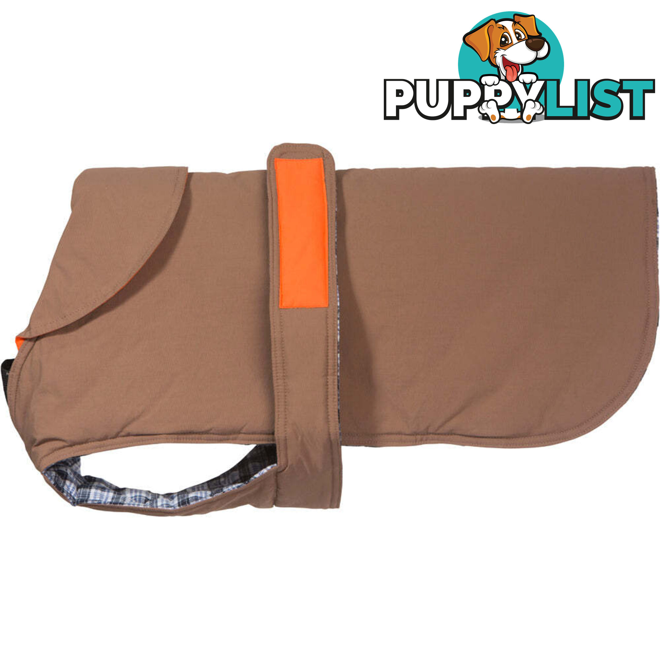 Dog Coat - Brown - 50cm - V208-CSW-50