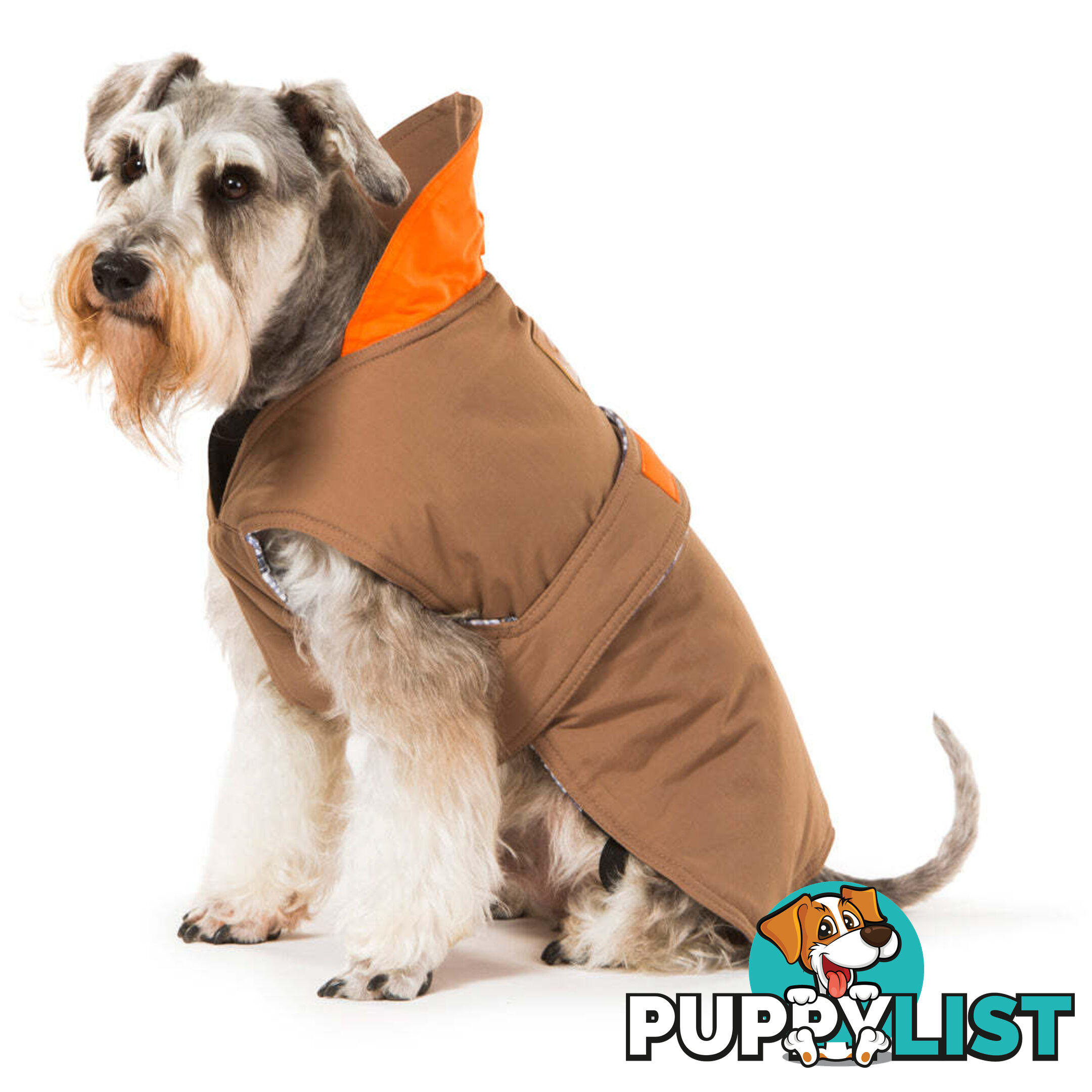 Brown Dog Coat 50cm - V208-CSW-50