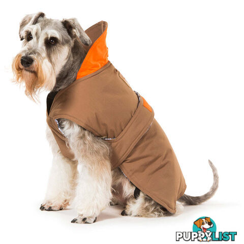 Brown Dog Coat 50cm - V208-CSW-50