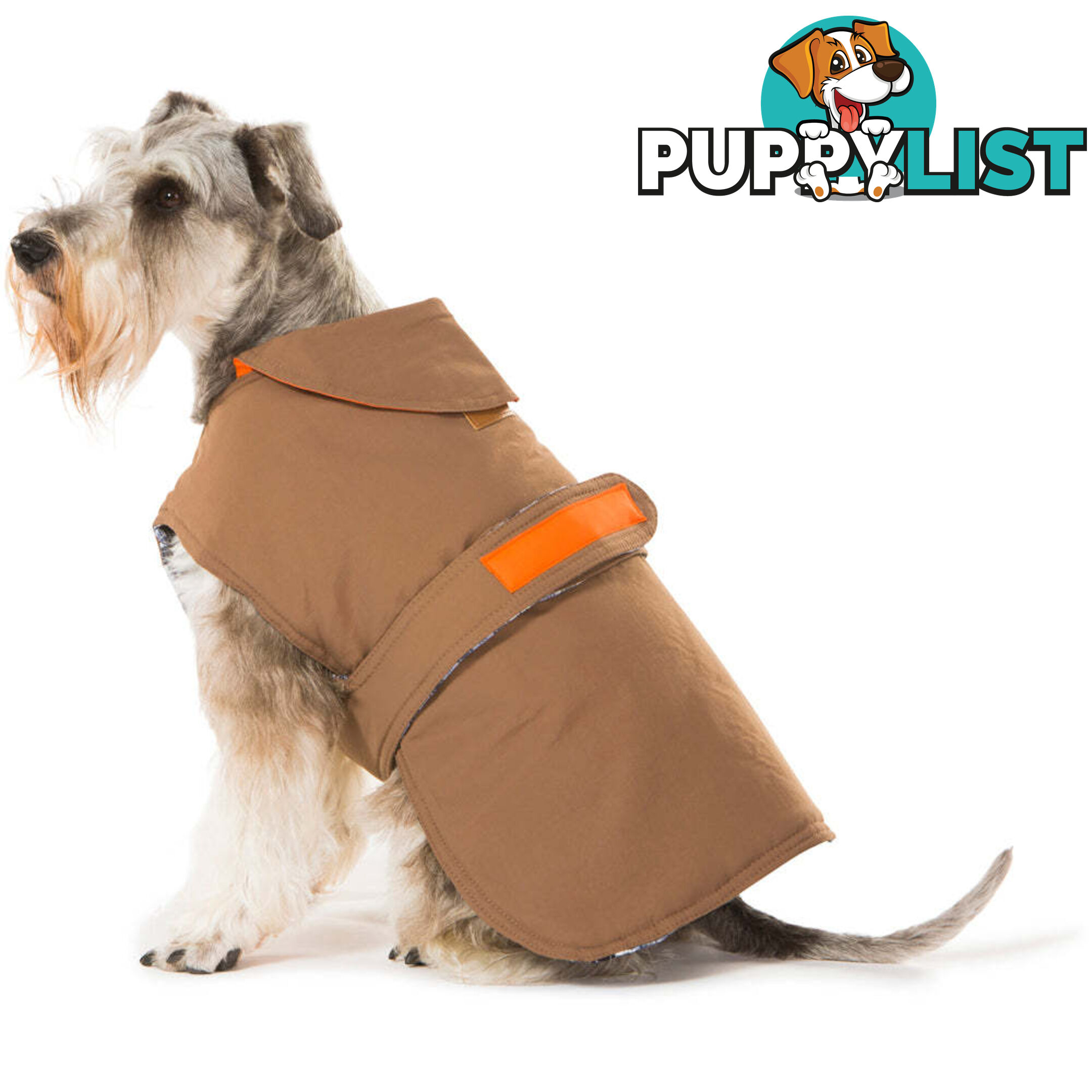 Dog Coat - Brown - 50cm - V208-CSW-50