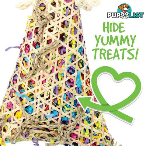 BIRD TOY DESTRUCTIVE - SHREDZ POSTIE MAIL POUCH - BAINBRIDGE - BB-A8472