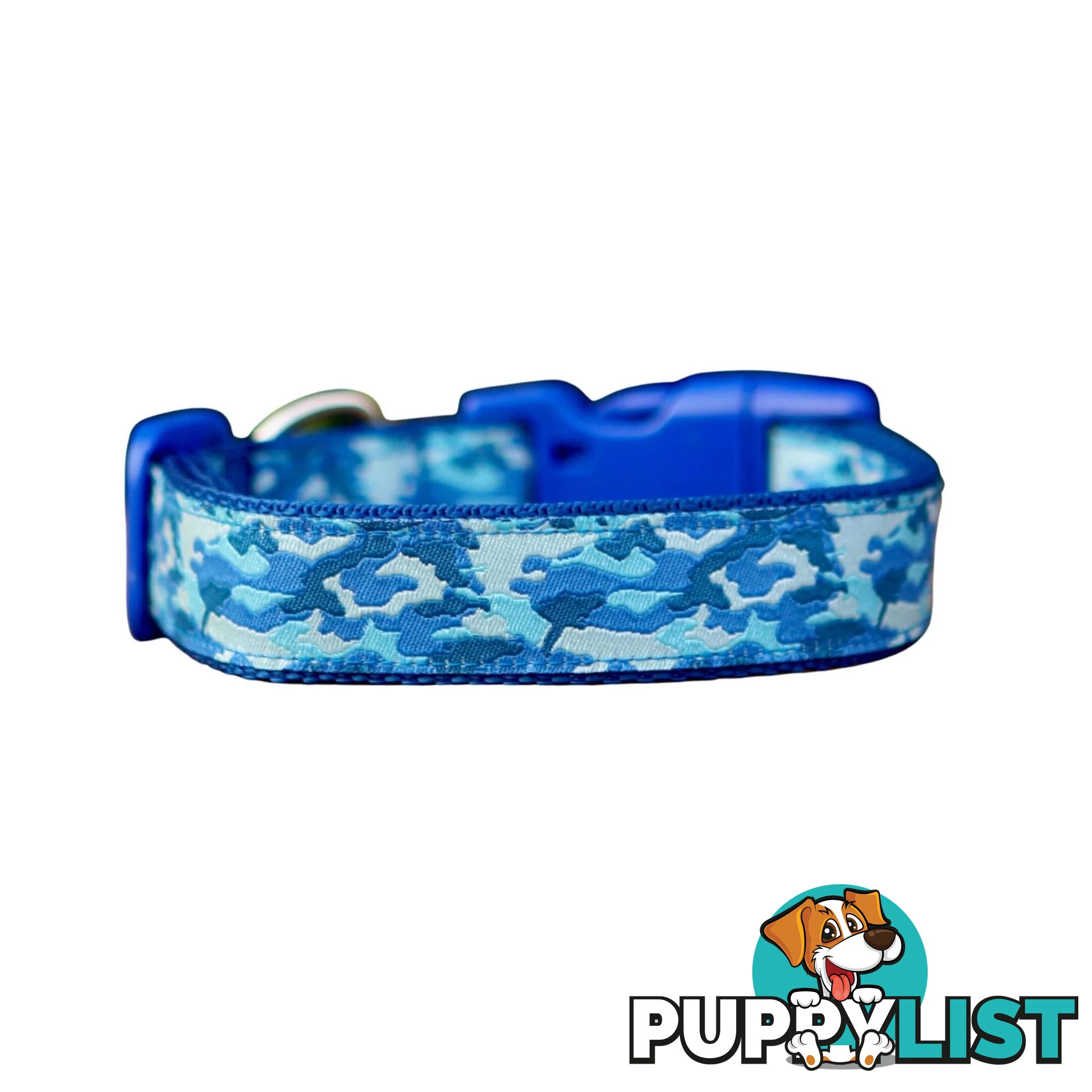 Camouflage Dog Collar - Hand Made by The Bark Side - TBSCAMLGEBLK