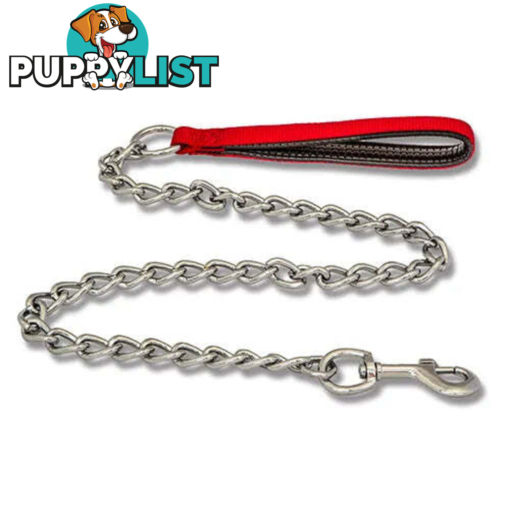 CHAIN DOG LEAD - BAINBRIDGE - BB-A7206-RED