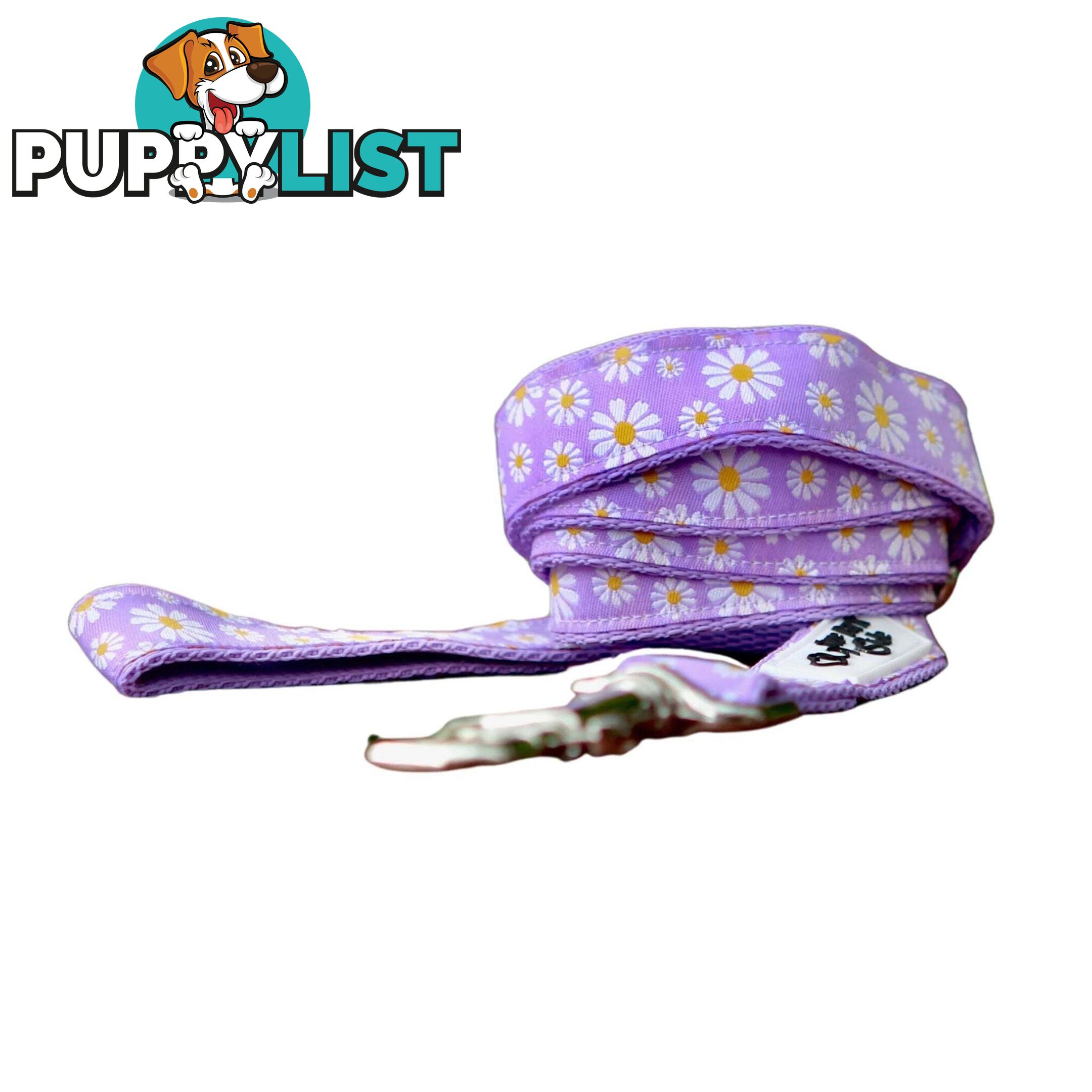 Daisy Dog Lead / Dog Leash - Hand Made by The Bark Side - TBSLDDAILAV251.5