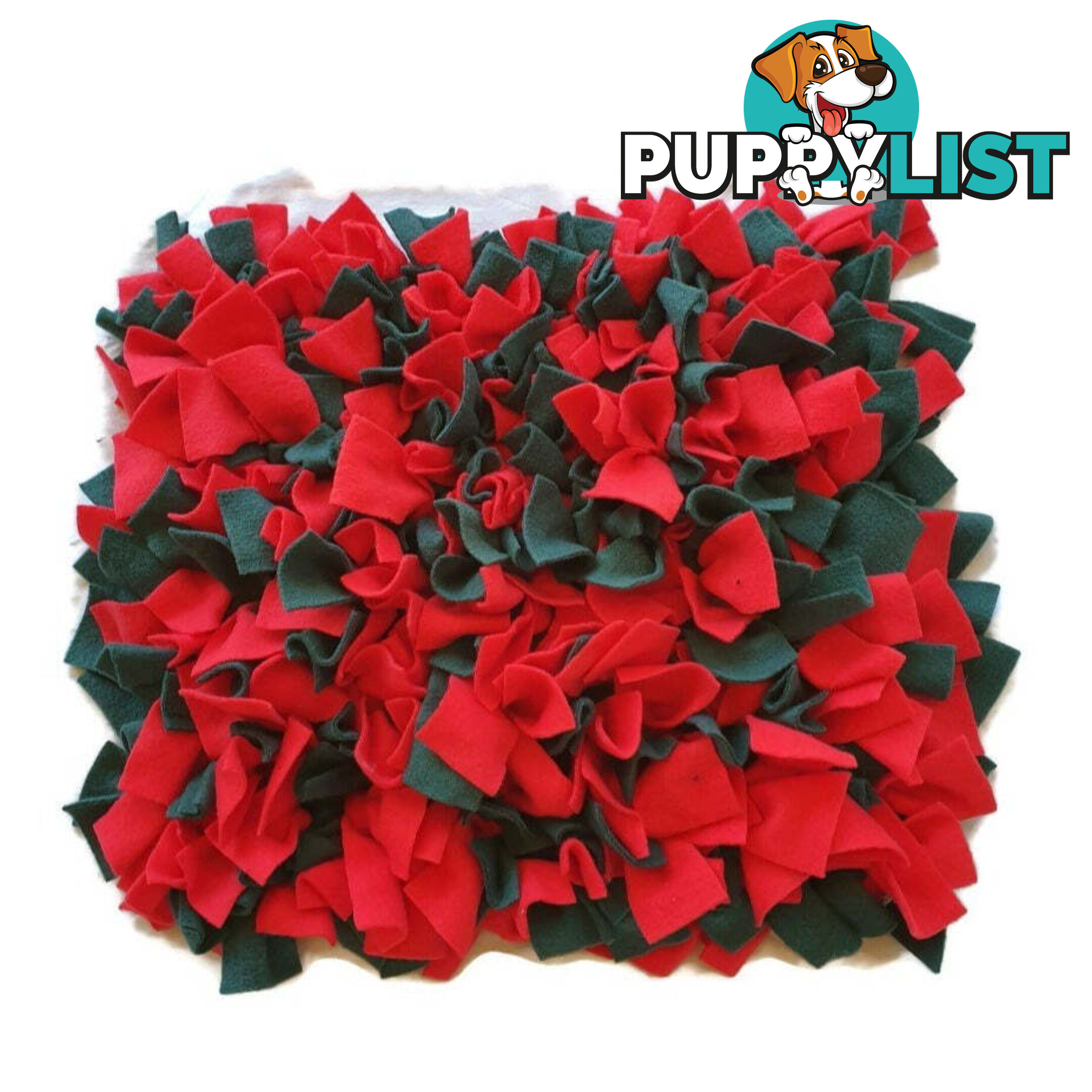 Snuffle Mats - Premium Heavy Duty Rubber Based - Pet Treat Play - Calms Anxiety - Slow Feeder - SNULPNKGRE
