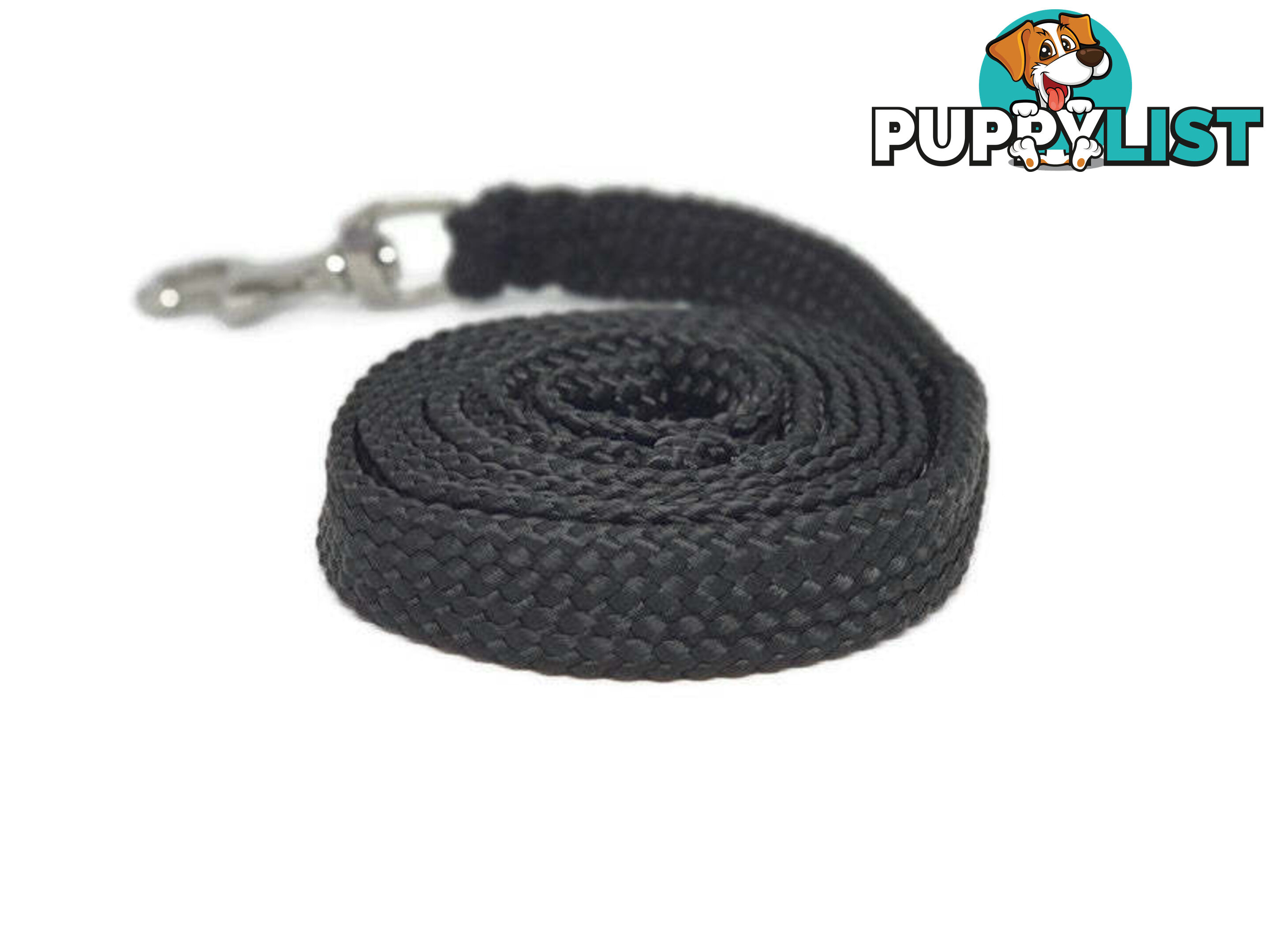 1.8m to 10m Long Dog Lead No Stitching Tough Yarnix 20mm Wide - YNXLD2010BRPUR