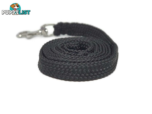 1.8m to 10m Long Dog Lead No Stitching Tough Yarnix 20mm Wide - YNXLD2010BRPUR