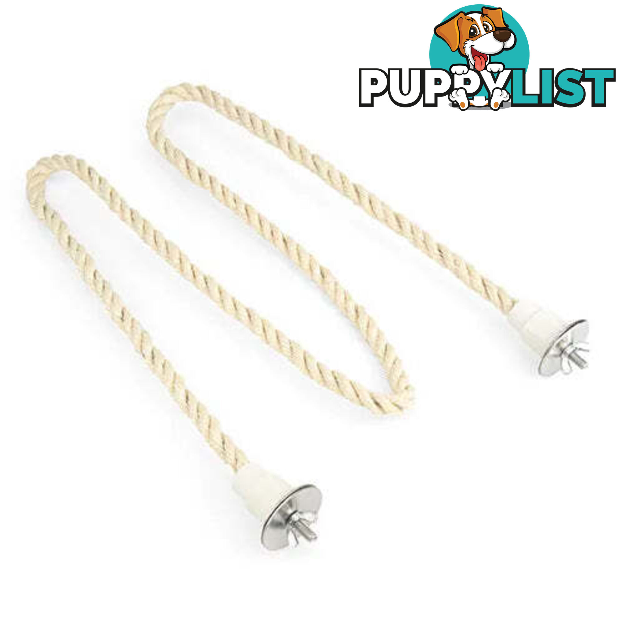 BIRD TOY ROPE - SISAL ZIG ZAG - BAINBRIDGE - BB-A8431