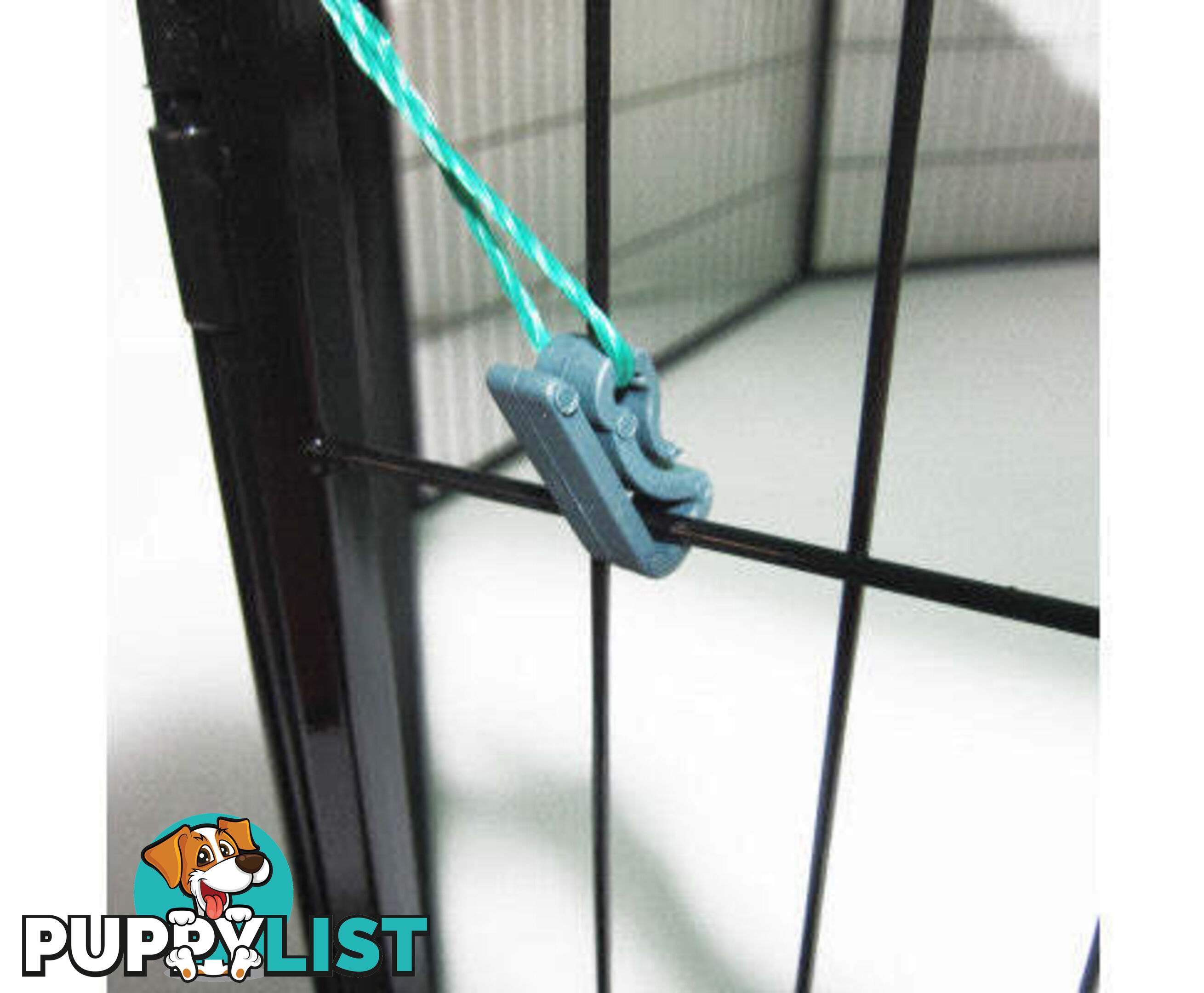 Paw Mate Green Net Cover for Pet Playpen Dog Exercise Enclosure Fence Cage - V274-PET-PPCV30-GN