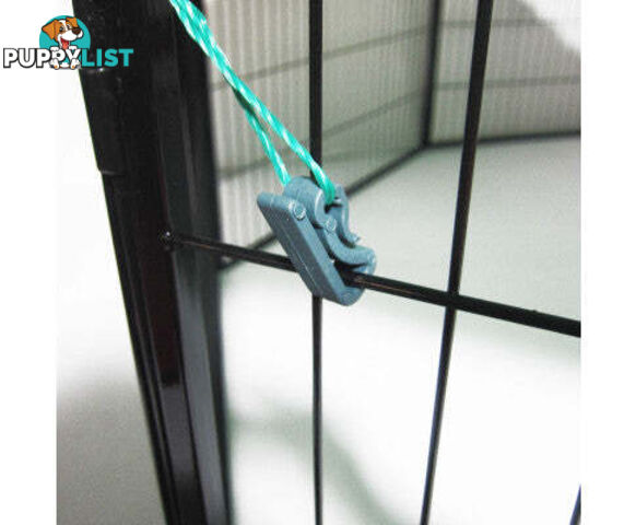 Paw Mate Green Net Cover for Pet Playpen Dog Exercise Enclosure Fence Cage - V274-PET-PPCV30-GN