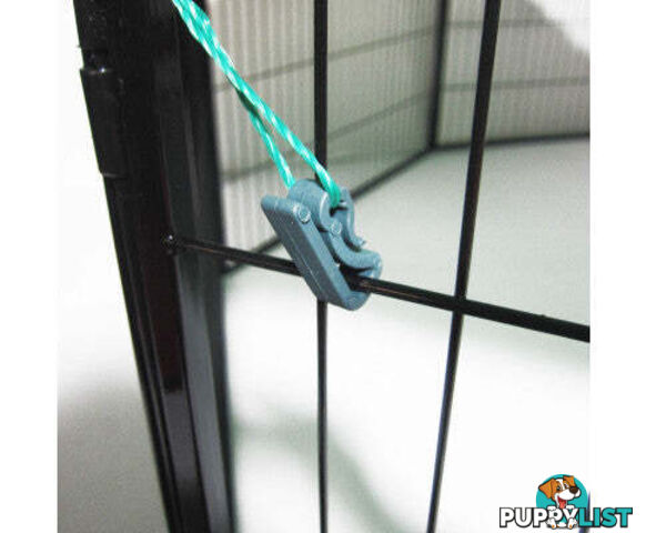 Paw Mate Green Net Cover for Pet Playpen Dog Exercise Enclosure Fence Cage - V274-PET-PPCV32S-GN