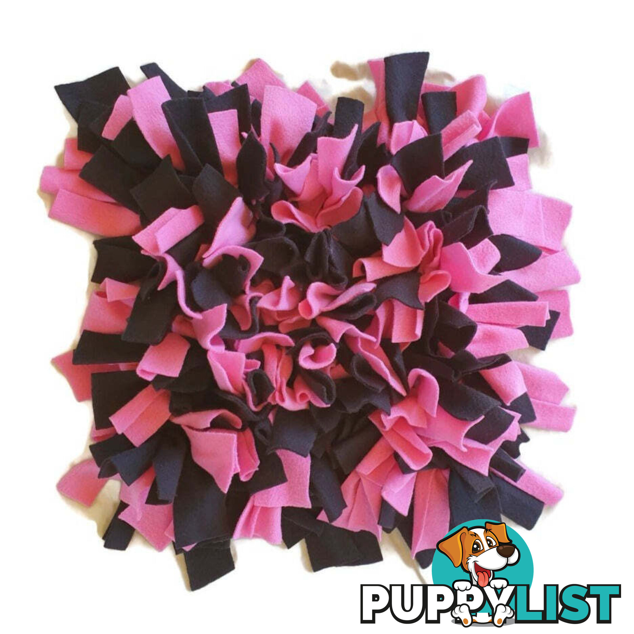 Snuffle Mats - Premium Heavy Duty Rubber Based - Pet Treat Play - Calms Anxiety - Slow Feeder - SNUFFLE-SM-PIGR