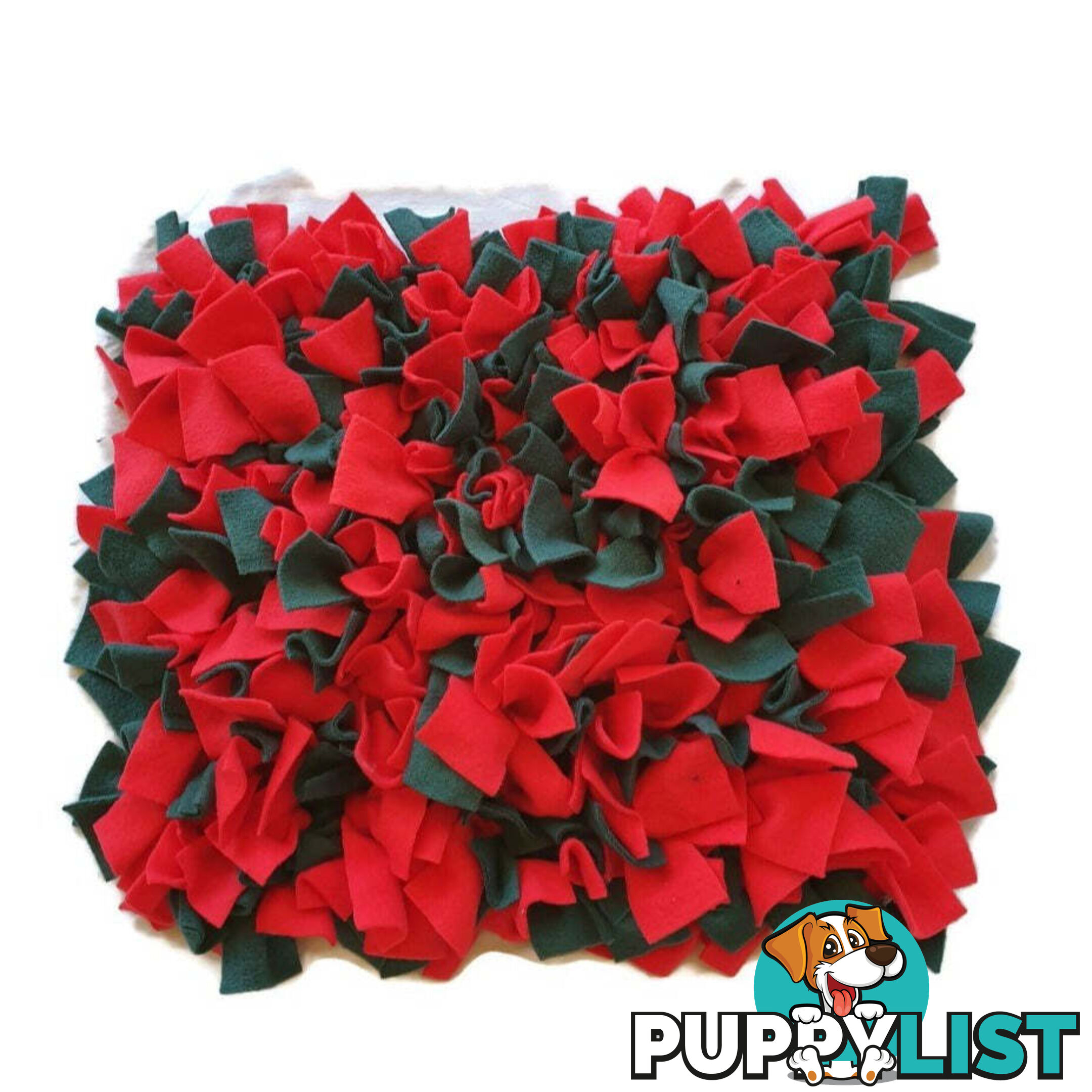 Snuffle Mats - Premium Heavy Duty Rubber Based - Pet Treat Play - Calms Anxiety - Slow Feeder - SNUFFLE-SM-PIGR