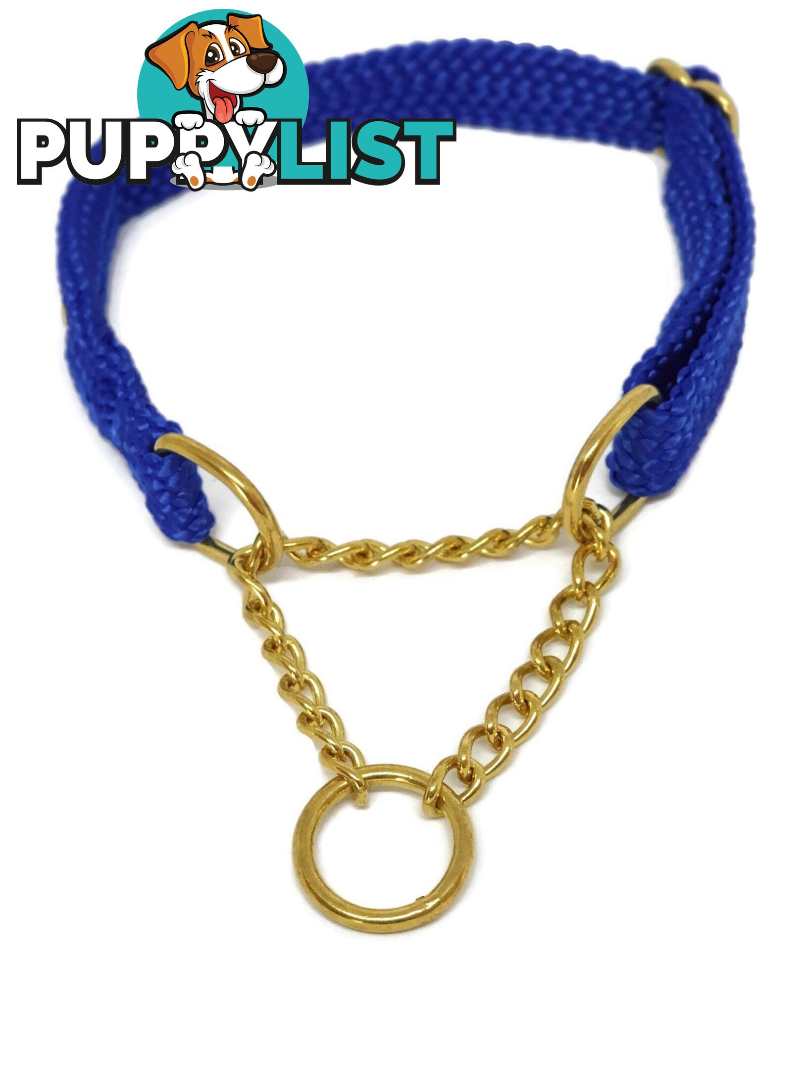 Martingale Dog Collars No Stitching Tough Yarnix - YNXCOLMARL10BLU