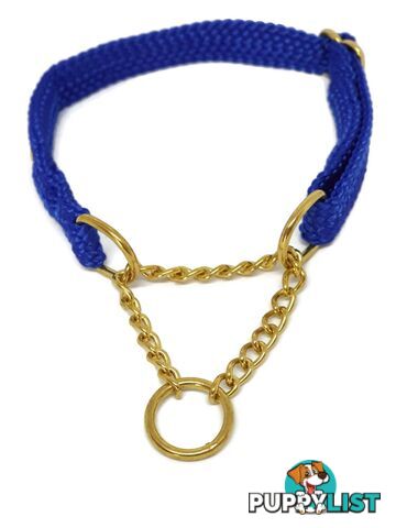 Martingale Dog Collars No Stitching Tough Yarnix - YNXCOLMARL10BLU