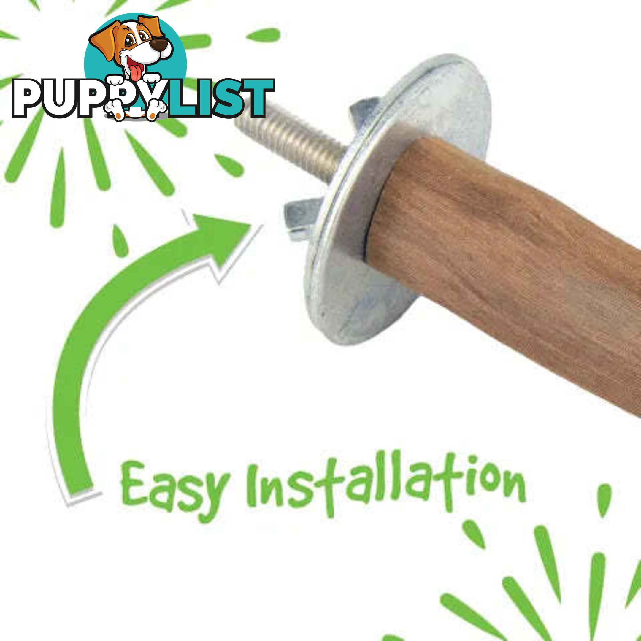 BIRD TOY PERCH - NATURAL - BAINBRIDGE - BB-A8410